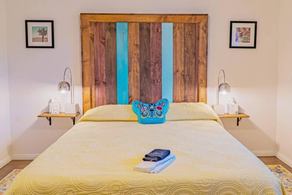 Вілла New! Jt Sunshine House Cozy, Artsy & Comfy, Dog Friendly, 3Bd Джошуа-Трі Екстер'єр фото