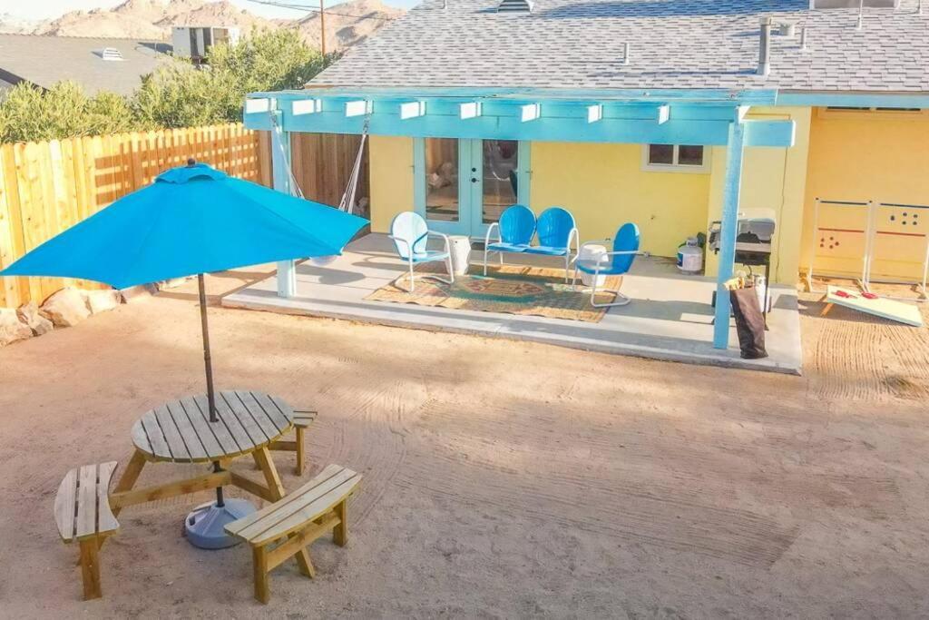 Вілла New! Jt Sunshine House Cozy, Artsy & Comfy, Dog Friendly, 3Bd Джошуа-Трі Екстер'єр фото